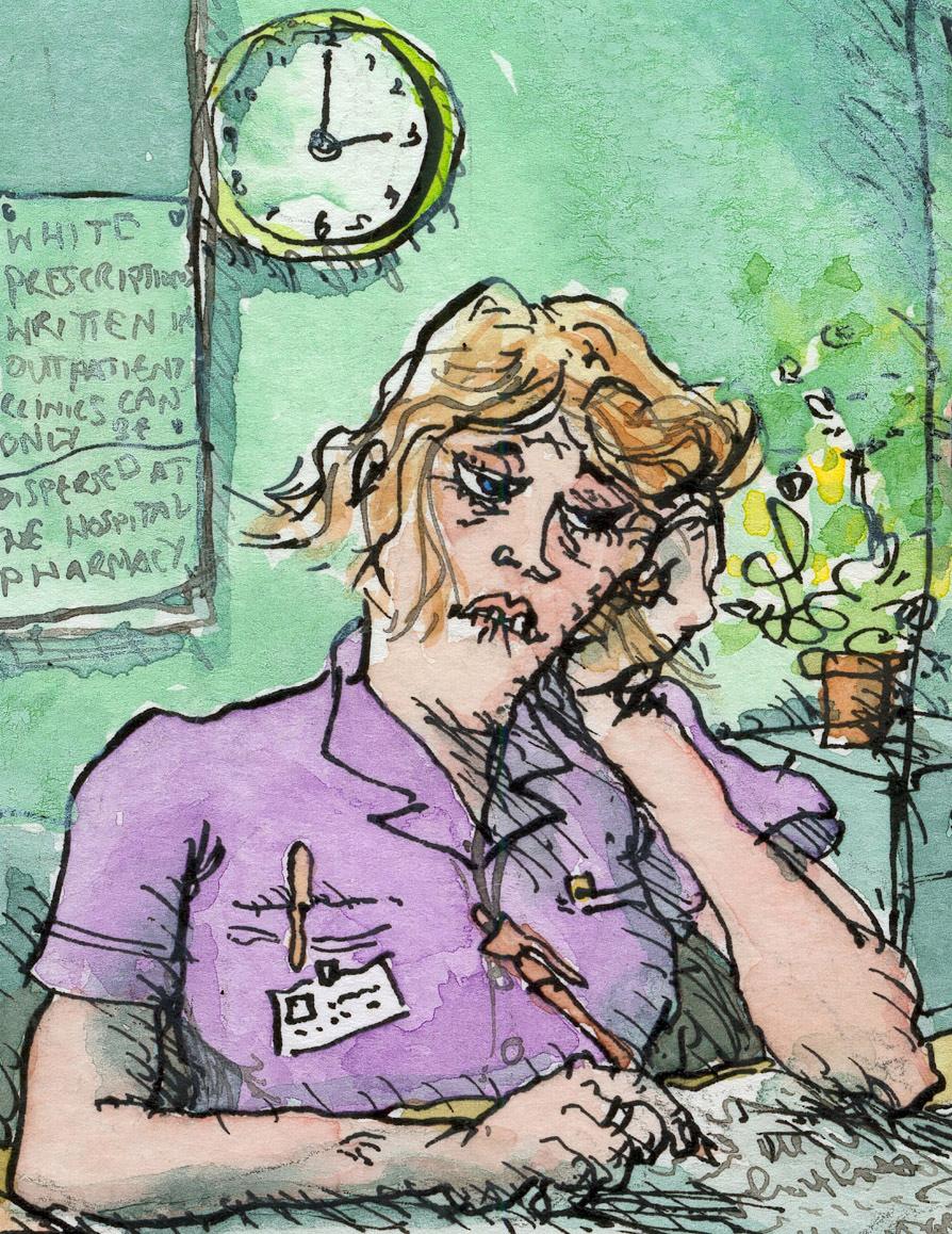 Bored Worker