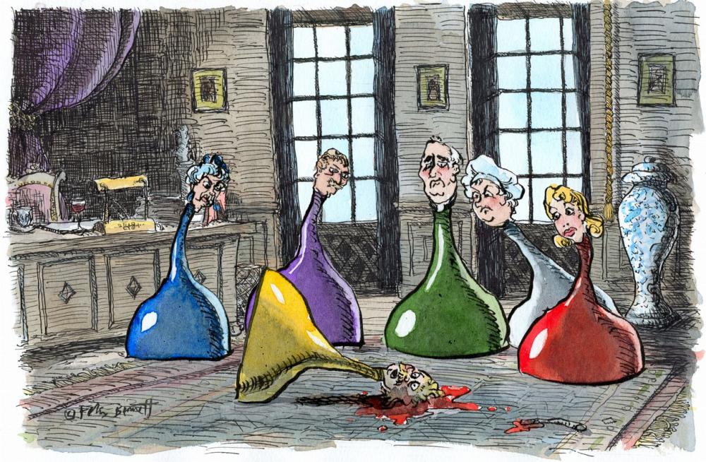 Spots: Cluedo