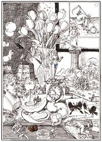 The Lady's Mistake: Still Life of Flowers and Baubles