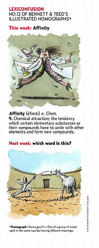 Lexiconfusion: Affinity