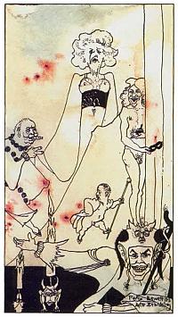 Thatcher Blair, after Aubrey Beardsley