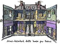 Semi detached Dolls' House